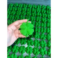 Lucky 4-leaf clover keychain