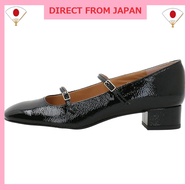 Double Strap Pumps in Black by Odette e Odile - Size 23.5cm