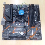 Main Combo Giga B365 + I3 9100F with free CPU Fan
