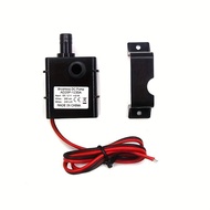 Mini DC12V 3M 240L/H Brushless Motor Submersible Water Pump 12v Water Pump 12V 4.8W Red-black connec