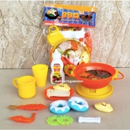 [ISTY] YK 72 Children's Toys FOOD PACKAGE BBQ HOTPOT BBQ Set