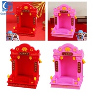 Gazechimp Buddha Retal Stand Stand, Mini-Buddhist Buddha Altar, Shrine, Feng-shui Ornament, Versatil