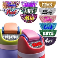 Personalized Name Plate for Owala Water Bottle Sparkling Name Tag for Owala Tumbler 24oz 32oz 40oz C
