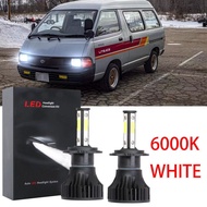 For Toyota Liteace KM36 YM31 CM31 1990 to 2003 Front Car Headlight Lamp Bulbs - T12 6000K Bright LED