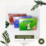 Wedding Invitation Guest Book 1 set (wedding)