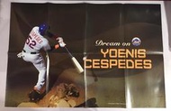 MLB美國職棒大聯盟 海報 國家聯盟 大都會 打者 古巴飛彈 CESPEDES 塞佩達斯