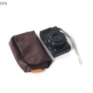 DTA PU Leather Camera Bag Soft Case Cover For Fujifilm X100V X100F X100T X100S XF10 X30 X10S X70 Leica DUXL X X2 Canon G7XIII G5XII DT