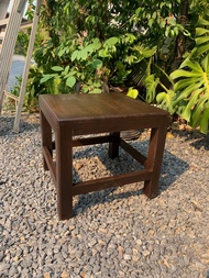 TT.Shop เก้าอี้สีโอ๊คขนาด 45*45สูง40 เก้าอี้นั่งอเนกประสงค์ เก้าอี้วางของ เก้าอี้เตีย เก้าอี้นั่งเล่