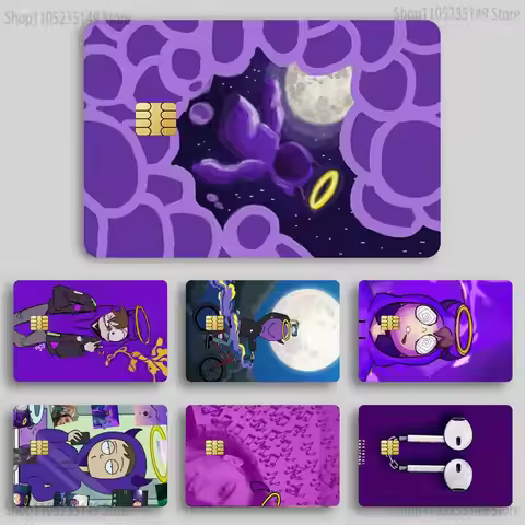 Tha S-Supreme Rapper Credit Card HD Stickers Game Card Decal Card Matte Film Skin Small Chip Waterpr