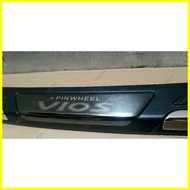 Heavy-Duty Toyota Vios 2019-2022 Rear Bumper Stepsill Guard (Chrome Plated)