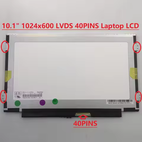 10.1'' inch LED Screen N101L6-L0D B101AW06 V.1 N101LGE-L41 HSD101PFW4 Screen For ACER ASPIRE ONE D25