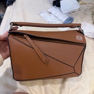 Loewe 羅威puzzle包small 焦糖色