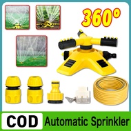 Automatic 360 Rotating Lawn Sprinkler Sprinkler Head Sprinkler Nozzle Sprinkler Garden – Efficient E