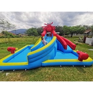 (PRE-ORDER KELANTAN) KOLAM RENANG KANAK-KANAK KOLAM MANDI SOOPA DOOPA AIR GELONGSOR SWIMMING POOL BE