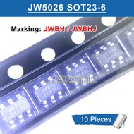 10pcs JW5026 SOT23-6 Marking JWBH JWBHJ JW8H JW8HJ SOT-23-6 SMD 40V/1A 1.1MHz DC-DC Synchronous Step