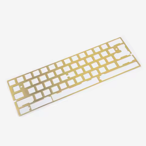 60% 61 64 Minila Universal Aluminum Brass Steel Positioning Board Plate For DZ60 GH60 XD64 Bface YD6
