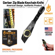 GERBER GDC Zip Blade Compact EDC Folding Utility Tool / 7Cr17 Steel / Quick-Release Keychain Tool