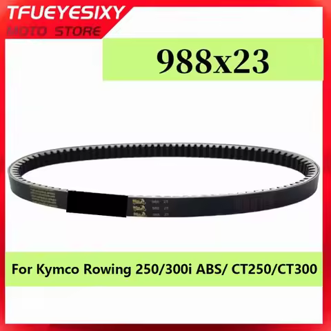 TFUEYESIXY MOTO Store 988 23 Transmission Belt for Kymco Yacht 250/ 300iABS/ CT250/ CT300