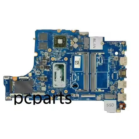 EDI73 LA-G711P FOR DELL Inspiron 3480 3580 3583 3780 Vostro 3480 3580 3583 Laptop Motherboard mainba