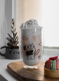 歲月靜好  雙層 隔熱玻璃杯