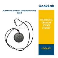 Fusion Excel (AUTHENTIC) Quantum Energy Pendant 1 And 5 Scalar Energy JAPAN Technology / Pendant Necklace