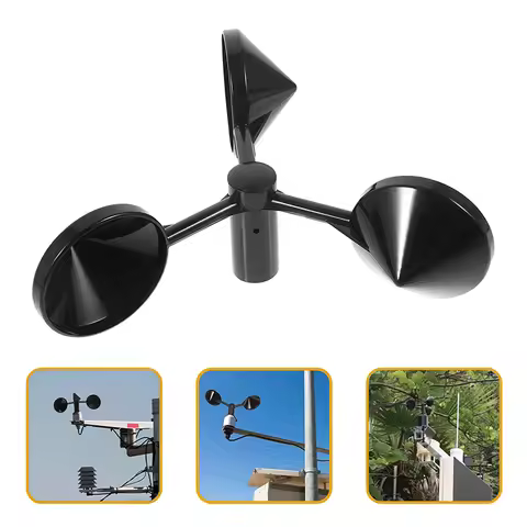 1Pc Anemometer Wind-Speed Monitoring Sensor Wind 3-Cup Wind Sensor Wind Speed Wind Direction Sensor 