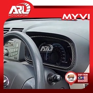 Perodua Myvi M600 2011 - 2014 Myvi Lagi Best Interior Decoration Meter Lining Carbon Fiber Design Tr