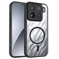 Caing for Xiaomi Mi 15T Pro 5G 15TPro Armor Matte Transparent Magnetic Shockproof Phone Case