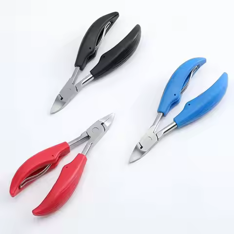 1/2 Pcs Nail Clippers for Nail Ditches Diagonal Nail Clippers Eagle Beak Clippers Pedicures Nail Cli