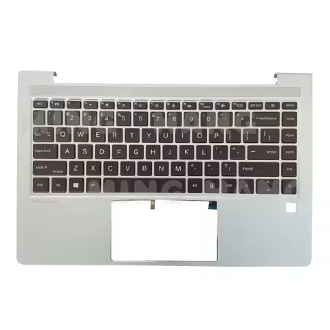 l New For HP Probook 14 G4 440 G8 445R G8 Palmrest Keyboard Upper Case M23769-001