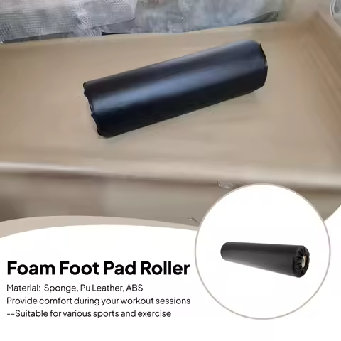 Foam Foot Pad Roller 50cm Soft Foam Roller Support for Indoor Home Gym Exercise Machine Leg Extensio