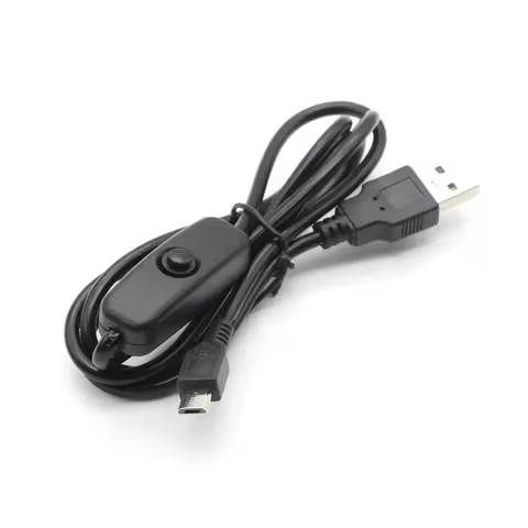 USB To DC Cable 5V 2.5A Micro USB Cable Charger AC Power Supply for Raspberry Pi 4 4B 5V 3A Type C w