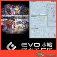 (Evo)Water Slide Decal - HG 1/144 GTO Gundam The Origin (Zaku/Gouf/Bugu/Waff/DomTest/Guncannon/Gunta
