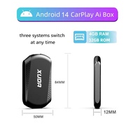XUDA 3in1 CarPlay AI Box สำหรับ Mazda 3 CX-3 CX-30 CX-5 CX-8 BT-50 รองรับ CarPlay/Android Auto แปลงส