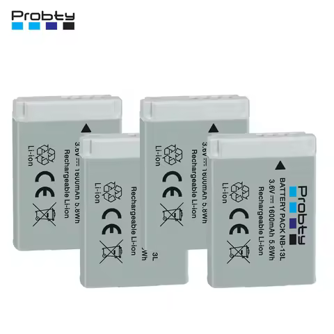 NB-13L NB13L NB 13L Battery for Canon PowerShot G1 X Mark III, G5 X, G7 X, G7 X Mark II, G9 X, G9 X 