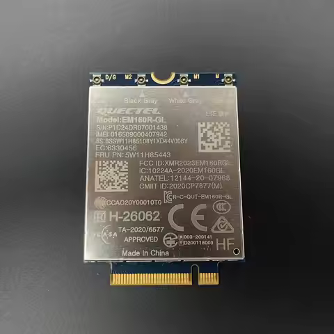 Quectel SDX24 EM160R-GL LTE Cat16 FRU 5W11H85443 Module WAN Adapter For Thinkpad L14 T14 P14s X13 2-