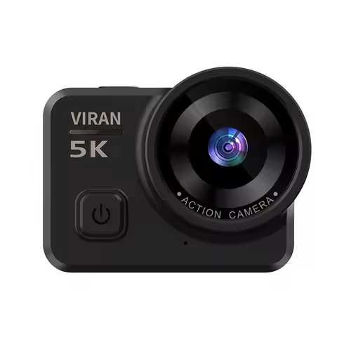 VIRAN V10 5K Action Camera Electronic Image Stabilization 2 Inch Touch Screen Waterproof Video Camer