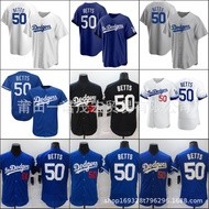 Uniforme De Béisbol Dodgers Jersey Fan Elite Edition Dodgers 50 #BETTS