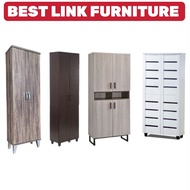 BEST LINK FURNITURE BLF Deluxe Tall Shoe Cabinet/Storage Cabinet/Shelf