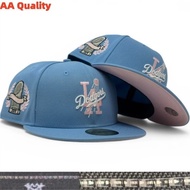 Dodgers Fitted Hat Women Men Fully Enclosed Baseball Cap Hip-hop Hat FSO7
