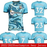 fux 2022-2023 Southampton Away Football Jersey Long Walcott Tella Prowse Bednarek Soccer Tee Unisex