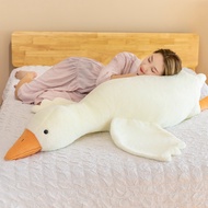 【SOFT】Big Goose Doll Big White Goose Pillow  Sleeping Festival Doll Plush Toy 大白鹅枕头大号天鹅靠垫