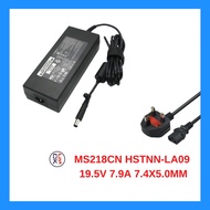 Power Adapter Charger MS218CN HSTNN-LA09 19.5V 7.9A 7.4X5.0MM