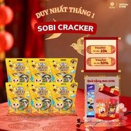Sobi Chocolate Cracker 69g/package | 6 packs/string – Chocolate Covered Cracker Snacks for Children