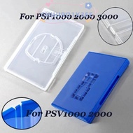CHIHIRO1X3EE Game Box Holder, /Blue Replacement UMD Game Storage , Portable Plastic Storage Shell  C