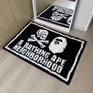 [ 💥ส่งฟรี 1973.-] พร้อมส่ง  📦 พรม BAPE X NBHD พรมแต่งห้อง ขนาด : 100x70cm นุ่มๆ