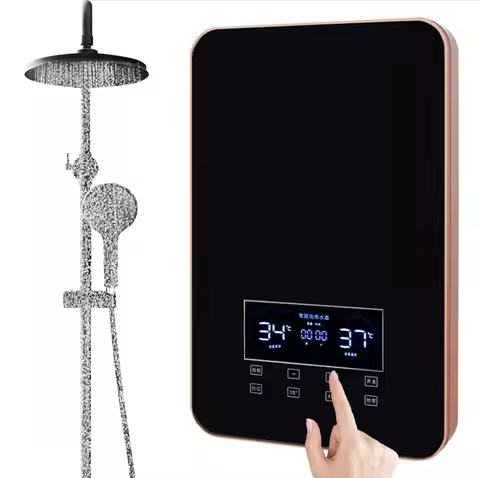 Wholesale Wall Mounted Electric Water Heaters Home Hot Water Heater Bathroom Shower Electric Geyser