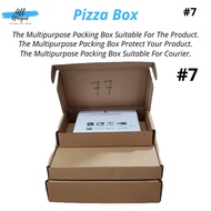 Pizza Box-#7-Carton Box-Packaging box-Courier box-Pizza Box-Kotak