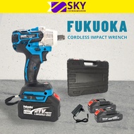 Fukuoka Brushless Moto400Nm Electric 1/2 Inch Cordless Impact Wrench Brushless High Power
