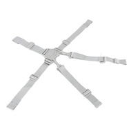 High Chair Straps, Adjustable 5 Point Harness Seat Belt Safety Strap Belt with Buckle Replace 5 Poin